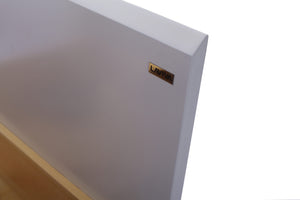 Alto 36" White Bathroom Vanity with White Quartz Countertop Laviva 313SMR-36W-WQ