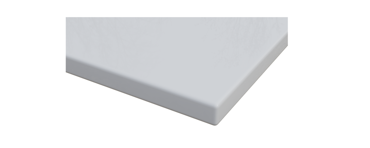 Forever 30" Single Hole White Quartz Countertop with Rectangular Ceramic Sink Laviva 313SQ1H-30-WQ