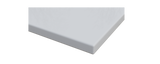 Forever 30" Single Hole White Quartz Countertop with Rectangular Ceramic Sink Laviva 313SQ1H-30-WQ