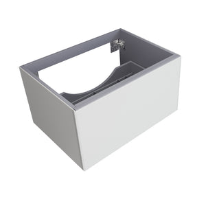 Vitri 30" Cloud White Wall Hung Bathroom Vanity Cabinet  Laviva 313VTR-30CW
