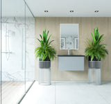 Vitri 30" Fossil Grey Wall Hung Bathroom Vanity Cabinet Laviva 313VTR-30FG