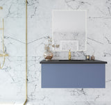 Vitri 42" Nautical Blue Wall Hung Bathroom Vanity Cabinet Laviva 313VTR-42NB