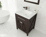 Wimbledon 24" Brown Bathroom Vanity Cabinet Laviva 313YG319-24B