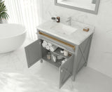 Wimbledon 36" Grey Bathroom Vanity Cabinet Laviva 313YG319-36G