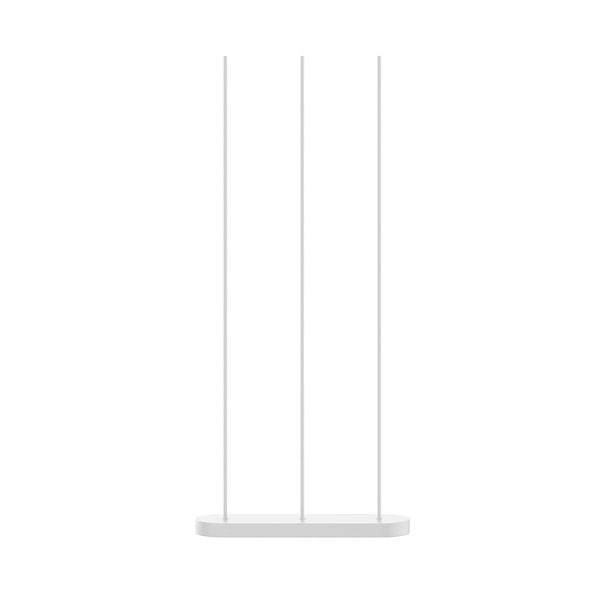 Kuzco FL46948-WH REEDS 48" FL White 120V Touch dimmer LED 3000K 90CRI 20W