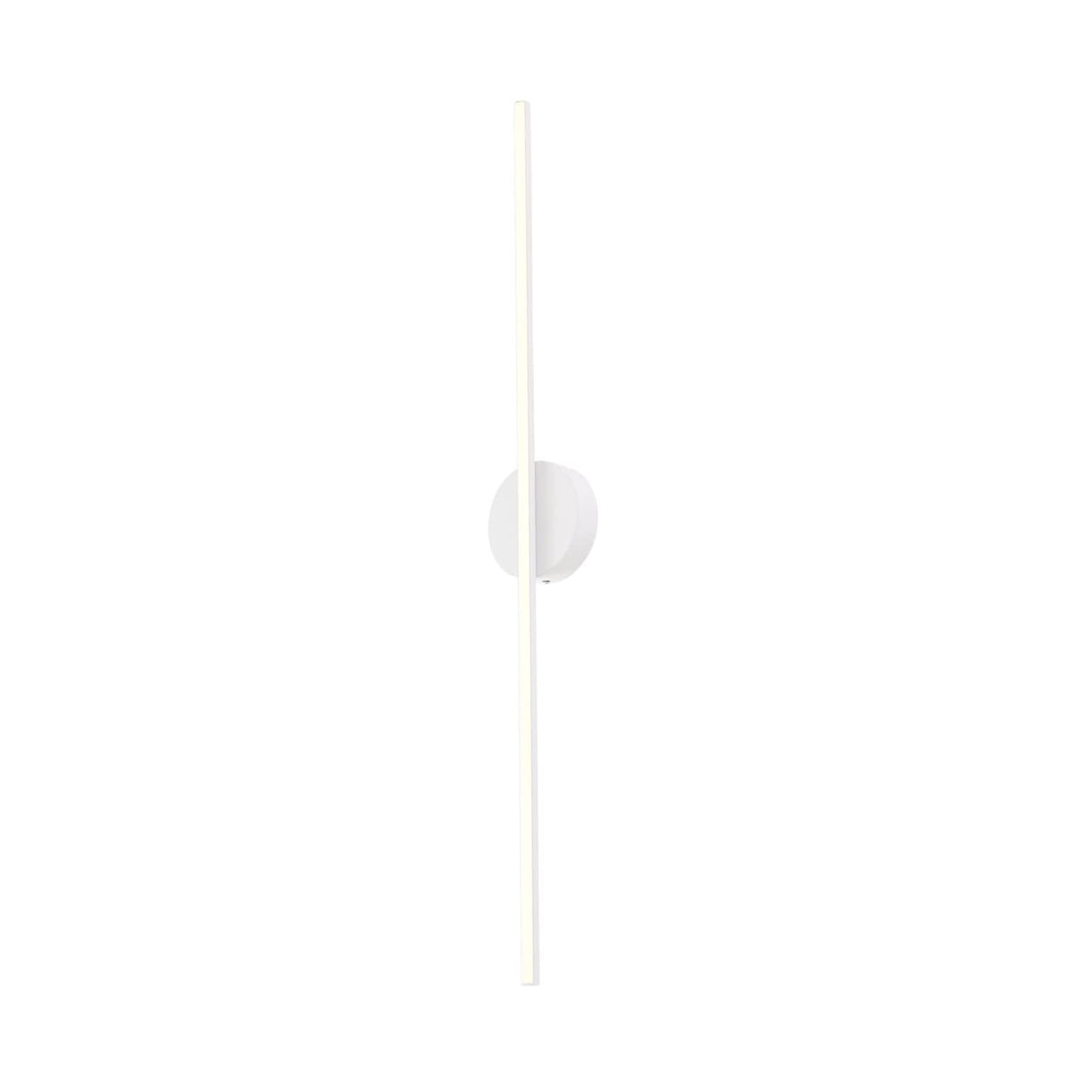 Kuzco WS14947-WH CHUTE 47" WS White 120V TRIAC/ELV LED 3000K 90CRI 21W