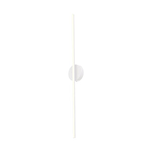 Kuzco WS14947-WH CHUTE 47" WS White 120V TRIAC/ELV LED 3000K 90CRI 21W