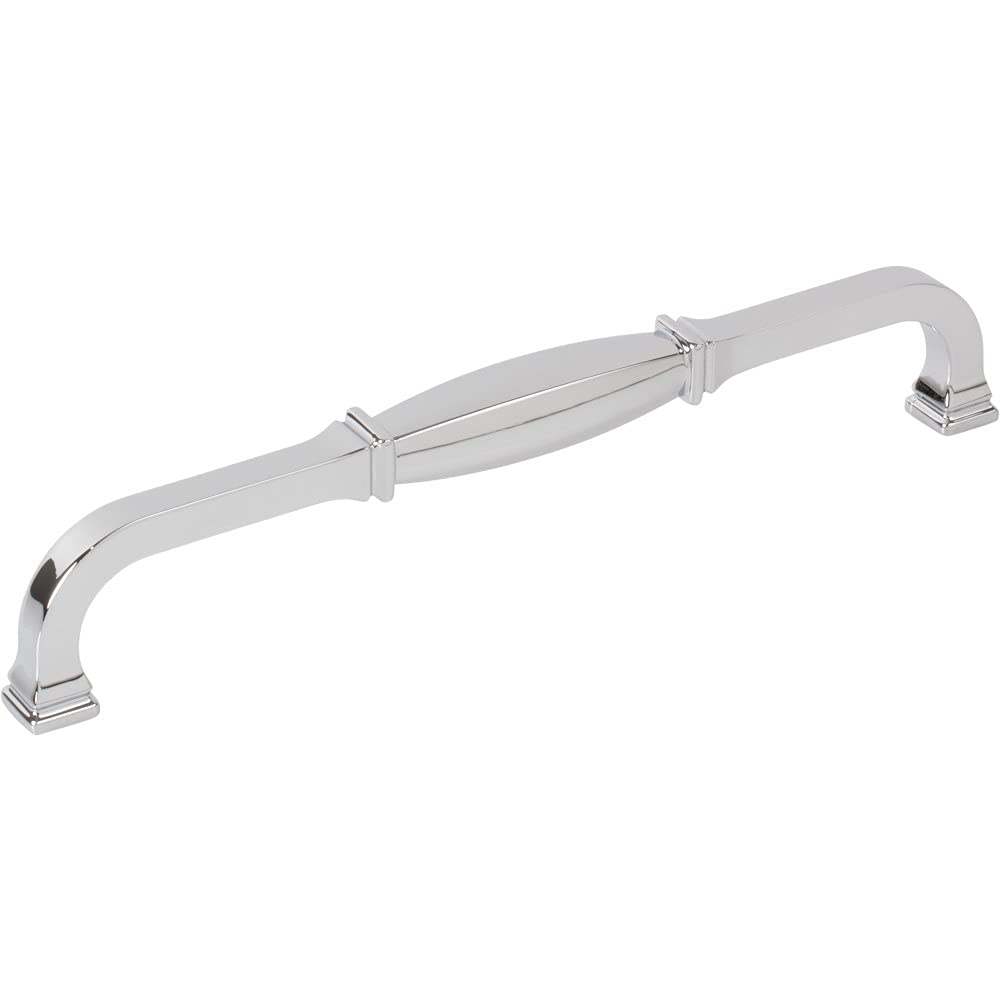 Jeffrey Alexander 278-192PC 192 mm Center-to-Center Polished Chrome Audrey Cabinet Pull
