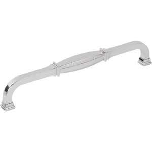 Jeffrey Alexander 278-192PC 192 mm Center-to-Center Polished Chrome Audrey Cabinet Pull