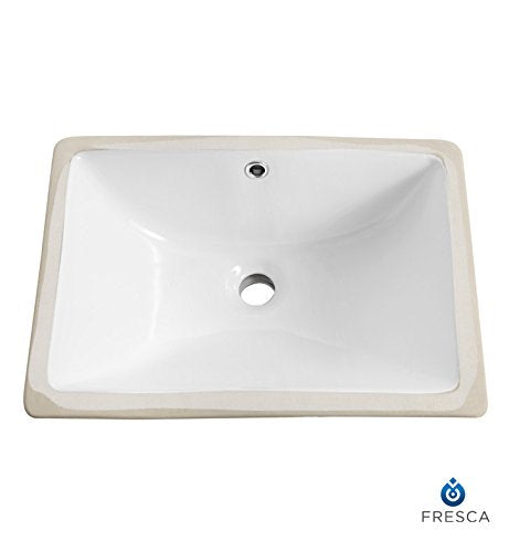 Fresca FVS8119WH Fresca Allier White Undermount Sinks