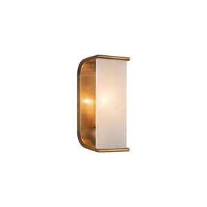 Alora WV327010VBAR ABBOTT 10" WV VINTAGE BRASS ALABASTER 1 x 60W E12