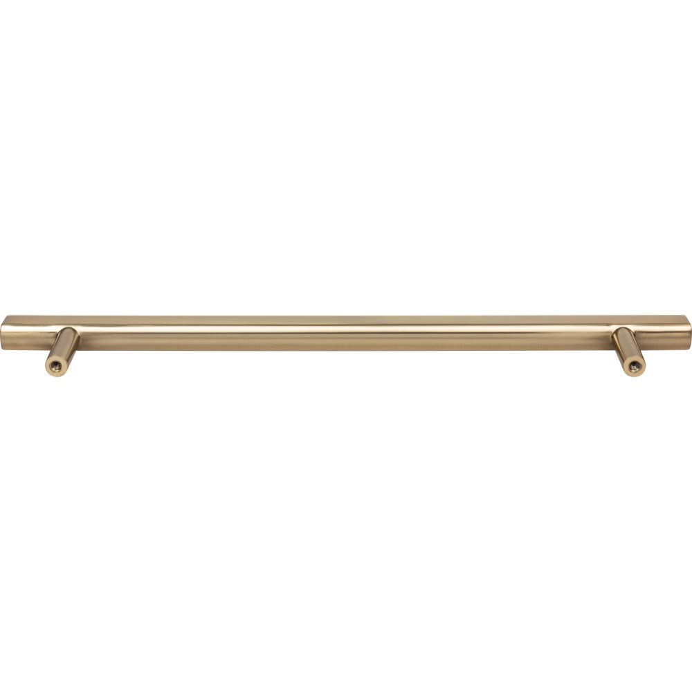 Jeffrey Alexander 845-12SBZ 12" Center-to-Center Satin Bronze Square Dominique Appliance Handle