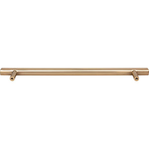 Jeffrey Alexander 845-12SBZ 12" Center-to-Center Satin Bronze Square Dominique Appliance Handle