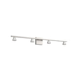 Kuzco VL19941-BN DUNE 41" 4 HEAD VANITY BRUSHED NICKEL 20W 120VAC WITH LED DRIVER 3000K 90CRI