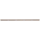 Task Lighting TRU60-4GD-P-SN 60" TR USB Series Angle Power Strip with USB, Satin Nickel Finish, Grey Receptacles