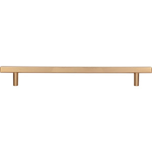 Jeffrey Alexander 845-12SBZ 12" Center-to-Center Satin Bronze Square Dominique Appliance Handle