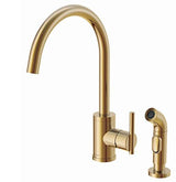 Gerber D401058BB Brushed Bronze Parma Single Handle Kitchen Faucet