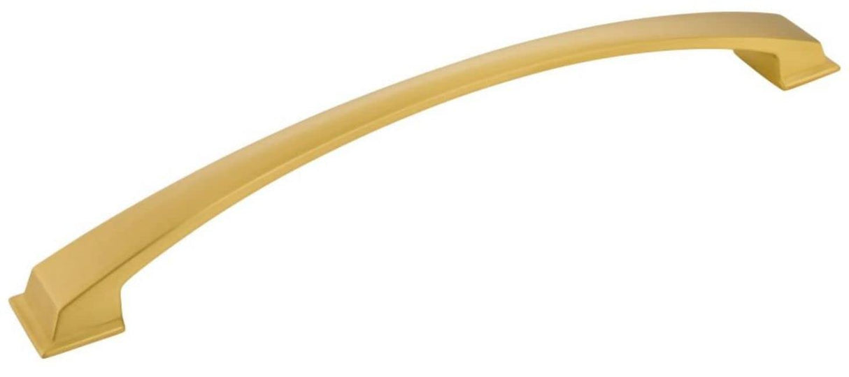 Jeffrey Alexander 944-12BG 12" Center-to-Center Brushed Gold Arched Roman Appliance Handle