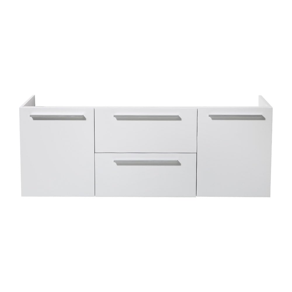 Fresca FCB8013GO Fresca Opulento 54" Gray Oak Modern Double Sink Bathroom Cabinet
