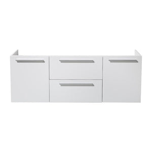Fresca FCB8013GO Fresca Opulento 54" Gray Oak Modern Double Sink Bathroom Cabinet