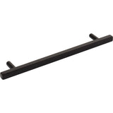 Jeffrey Alexander 845-160MB 160 mm Center-to-Center Matte Black Square Dominique Cabinet Bar Pull