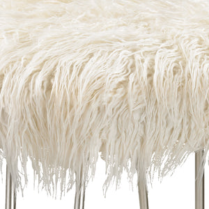 Elk 3169-018 Betty Vanity Stool - White