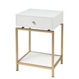 Elk 3169-143 Clancy Accent Table - White