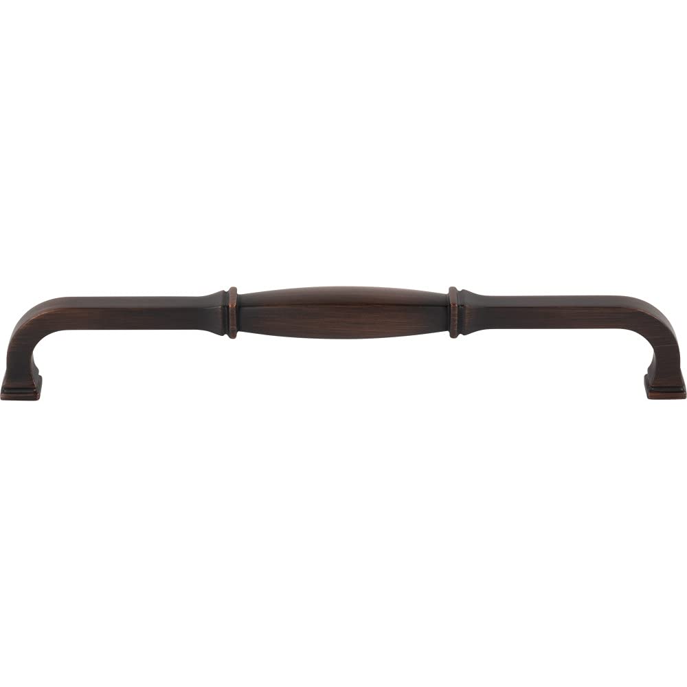 Jeffrey Alexander 278-224DBAC 224 mm Center-to-Center Brushed Oil Rubbed Bronze Audrey Cabinet Pull