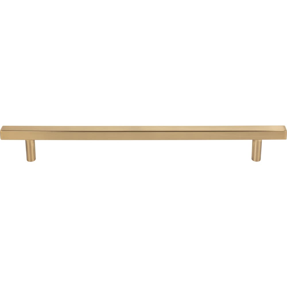 Jeffrey Alexander 845-12SBZ 12" Center-to-Center Satin Bronze Square Dominique Appliance Handle