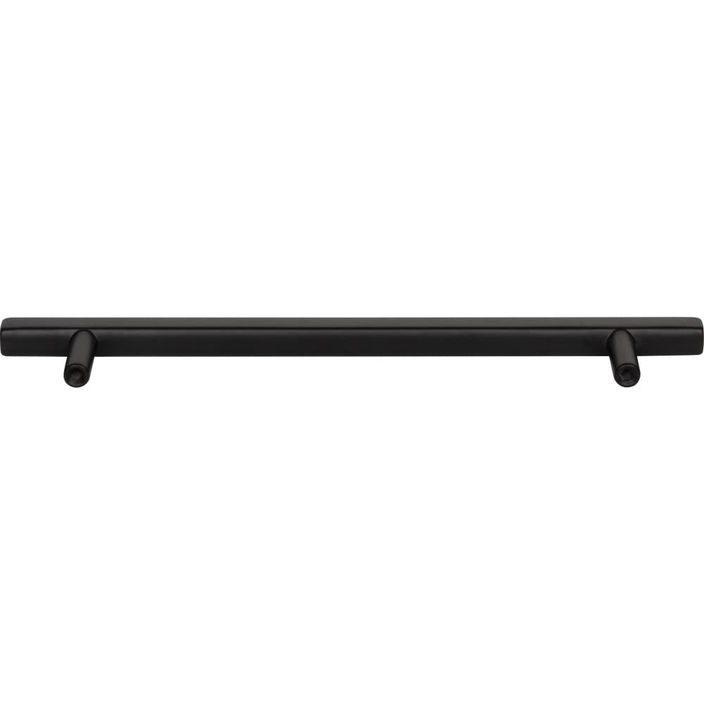 Jeffrey Alexander 845-160MB 160 mm Center-to-Center Matte Black Square Dominique Cabinet Bar Pull