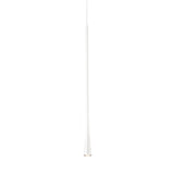 Kuzco PD15824-WH TAPER 24" PD White 120V TRIAC/ELV LED 3000K 90CRI 7W