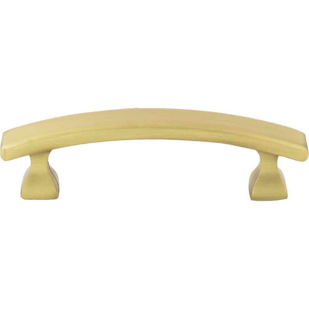 Elements 449-3BG 3" Center-to-Center Brushed Gold Square Hadly Cabinet Pull