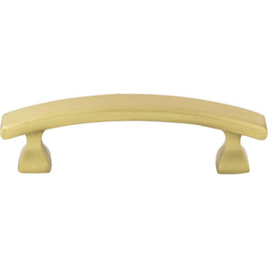 Elements 449-3BG 3" Center-to-Center Brushed Gold Square Hadly Cabinet Pull