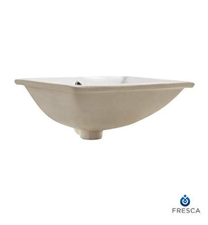 Fresca FVS8119WH Fresca Allier White Undermount Sinks