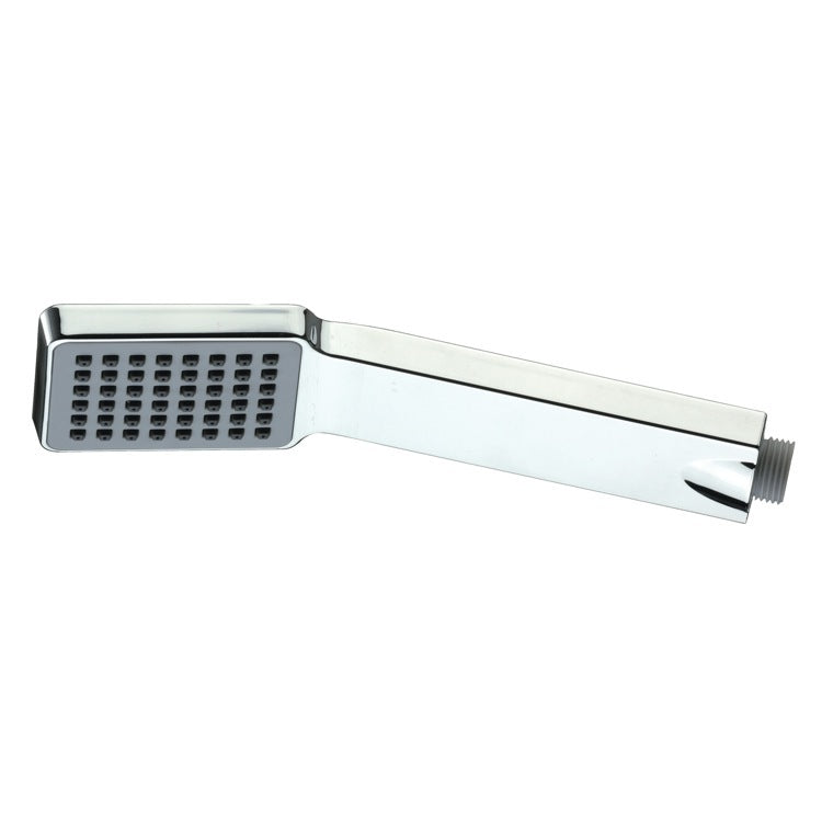 Square Chrome Plated Hand Shower With Silicone Jets