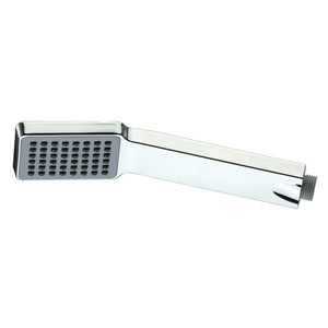 Square Chrome Plated Hand Shower With Silicone Jets