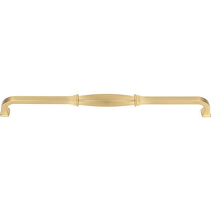 Jeffrey Alexander 278-305BG 305 mm Center-to-Center Brushed Gold Audrey Cabinet Pull