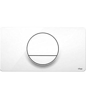 Viega 54595 Flush plate Visign for Style 13, Alpine White Plastic
