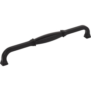 Jeffrey Alexander 278-224MB 224 mm Center-to-Center Matte Black Audrey Cabinet Pull