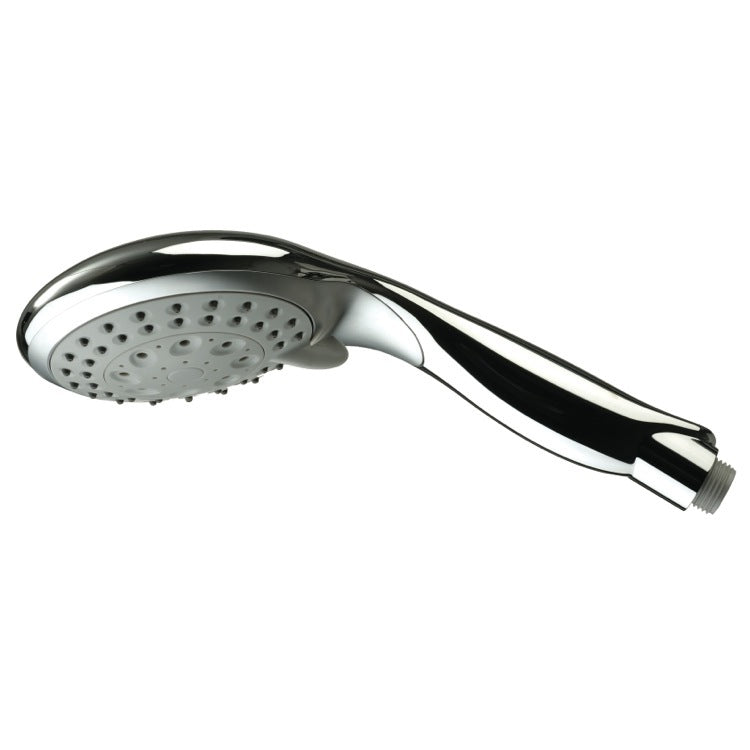 Hydromassage Chrome Hand Shower With Silicone Jets and 5 Functions