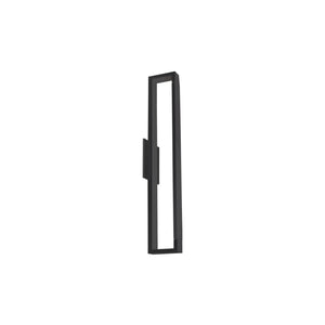 Kuzco WS24324-BK SWIVEL 24" WS Black 120V ELV LED 3000K 90CRI 26W
