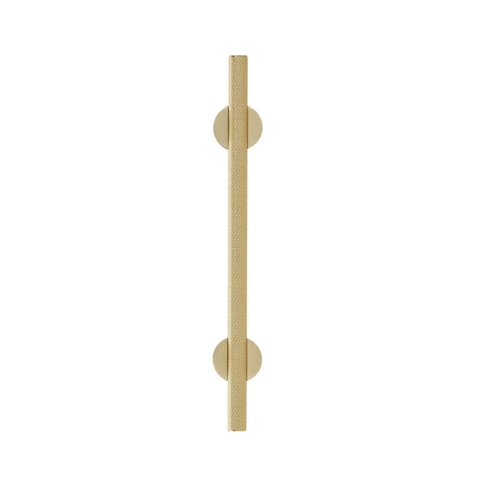 Amerock Cabinet Pull Matte Gold 5-1/16 inch (128 mm) Center to Center Transcendent 1 Pack Drawer Pull Drawer Handle Cabinet Hardware