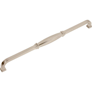 Jeffrey Alexander 278-305SN 305 mm Center-to-Center Satin Nickel Audrey Cabinet Pull