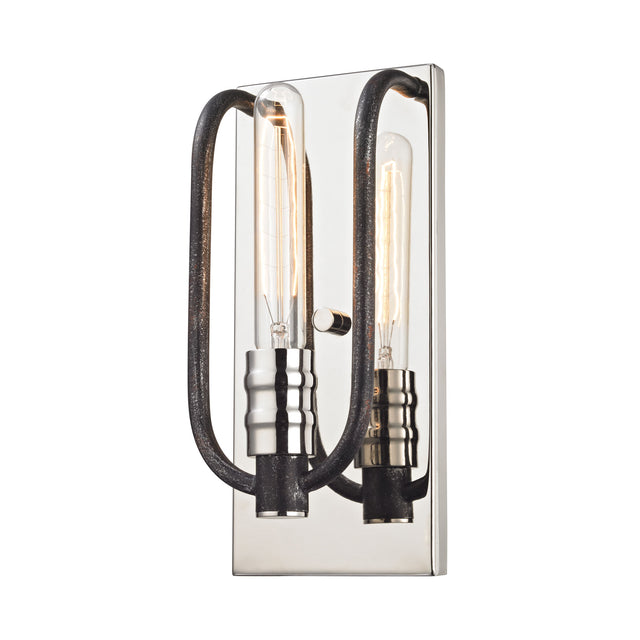 Elk 31900/1 Continuum 12'' High 1-Light Sconce - Polished Nickel