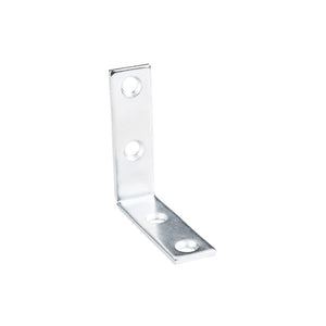 Hardware Resources 9213 2" x 2" Zinc Plated Steel Corner Brace