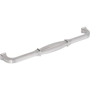 Jeffrey Alexander 278-224PC 224 mm Center-to-Center Polished Chrome Audrey Cabinet Pull