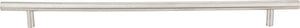 Elements 719SSMB 640 mm Center-to-Center Hollow Matte Black Stainless Steel Naples Cabinet Bar Pull