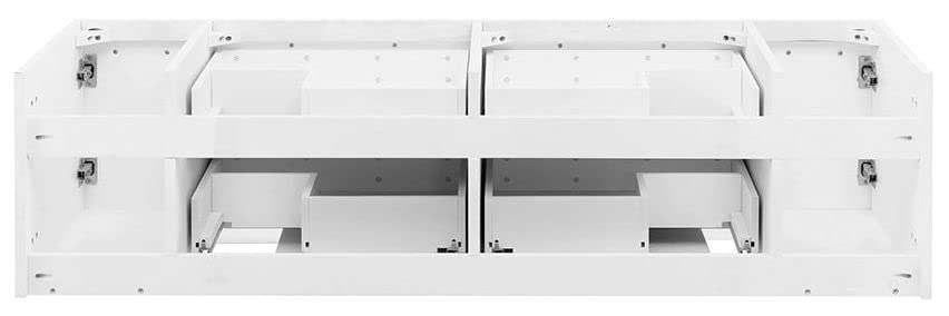 Fresca FCB6160RBL-VSL-D Fresca Lucera 60" Royal Blue Wall Hung Double Vessel Sink Modern Bathroom Cabinet