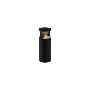 Kuzco EB83317-BK DOVER 17" EXTERIOR BOLLARD TEXTURED BLACK 120-277V TRIAC/ELV LED 3000K 80CRI 24W