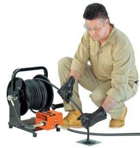 General Wire HM200W HandyReel with Foot Pedal Safety ShutOff (Hose NOT Included)